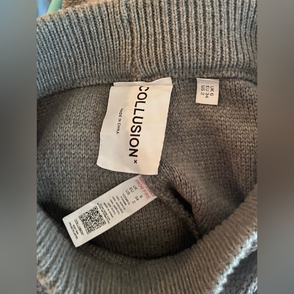 ✨COLLUSION EXCLUSIVE KNIT JOGGER PANTS - Picture 14 of 15